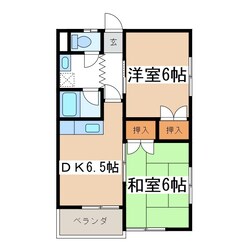 マンションビレッジ・ヒルズの物件間取画像